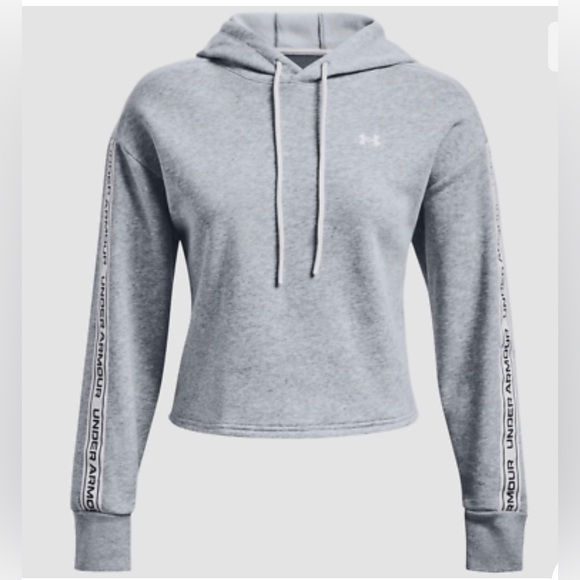 SOLD NWT UNDER ARMOUR HOODIE GRAY ULTRA SOFT COTTON BLEND FLEECE SIZE XL - Picture 5 of 10